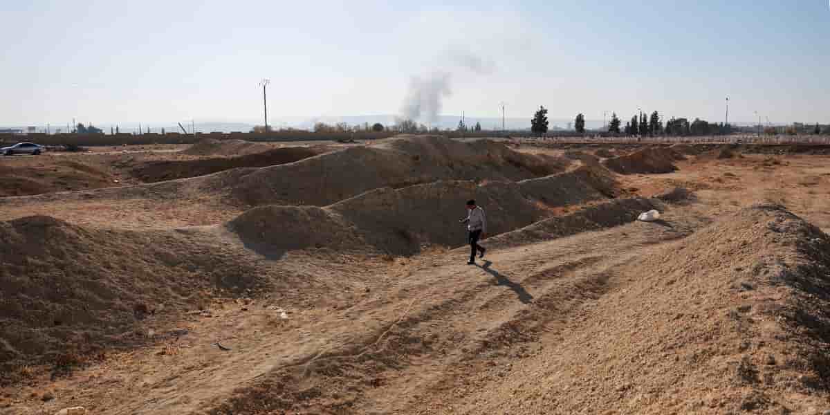 Les cimetières à ciel ouvert découverts sont nombreux à la suite de la chute de Bachar El-Assad.