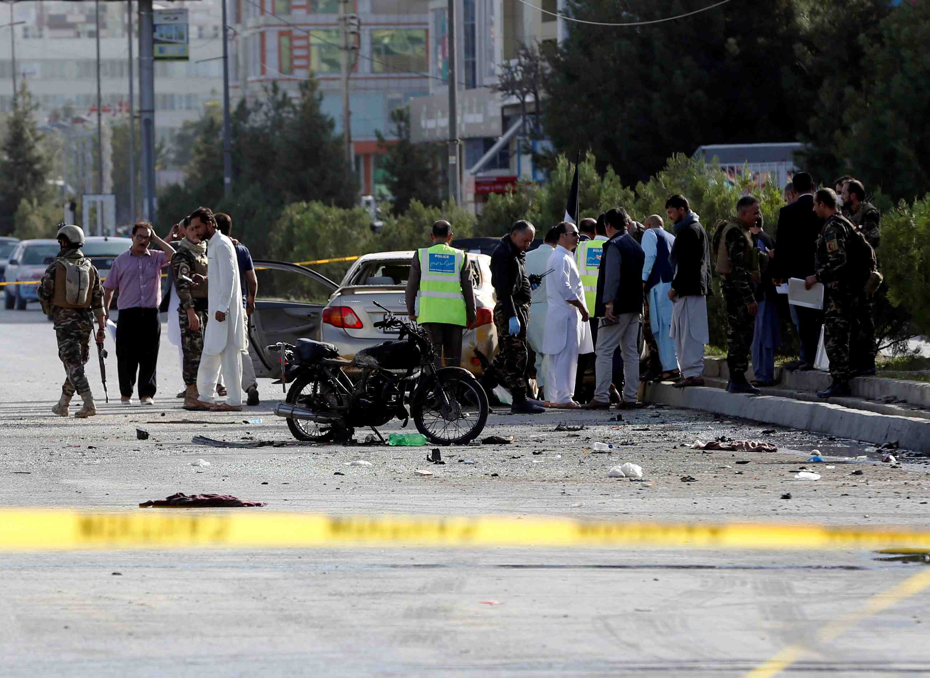 Attentat a kaboul lors de la commemoration de la mort de massoud