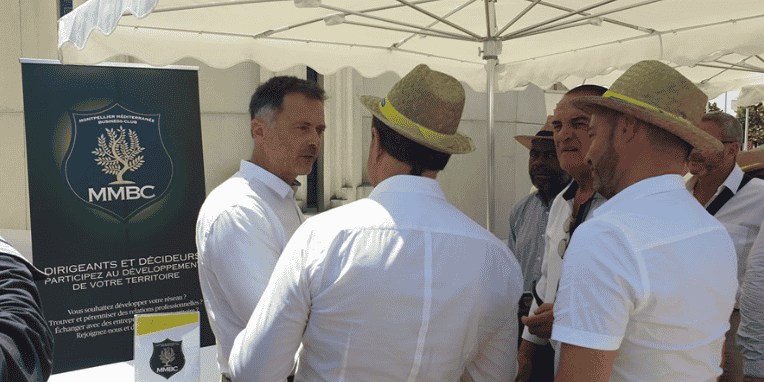 Vincent Martin a présenté le Montpellier Méditerranée Business Club lors du dernier Printemps des Réseaux