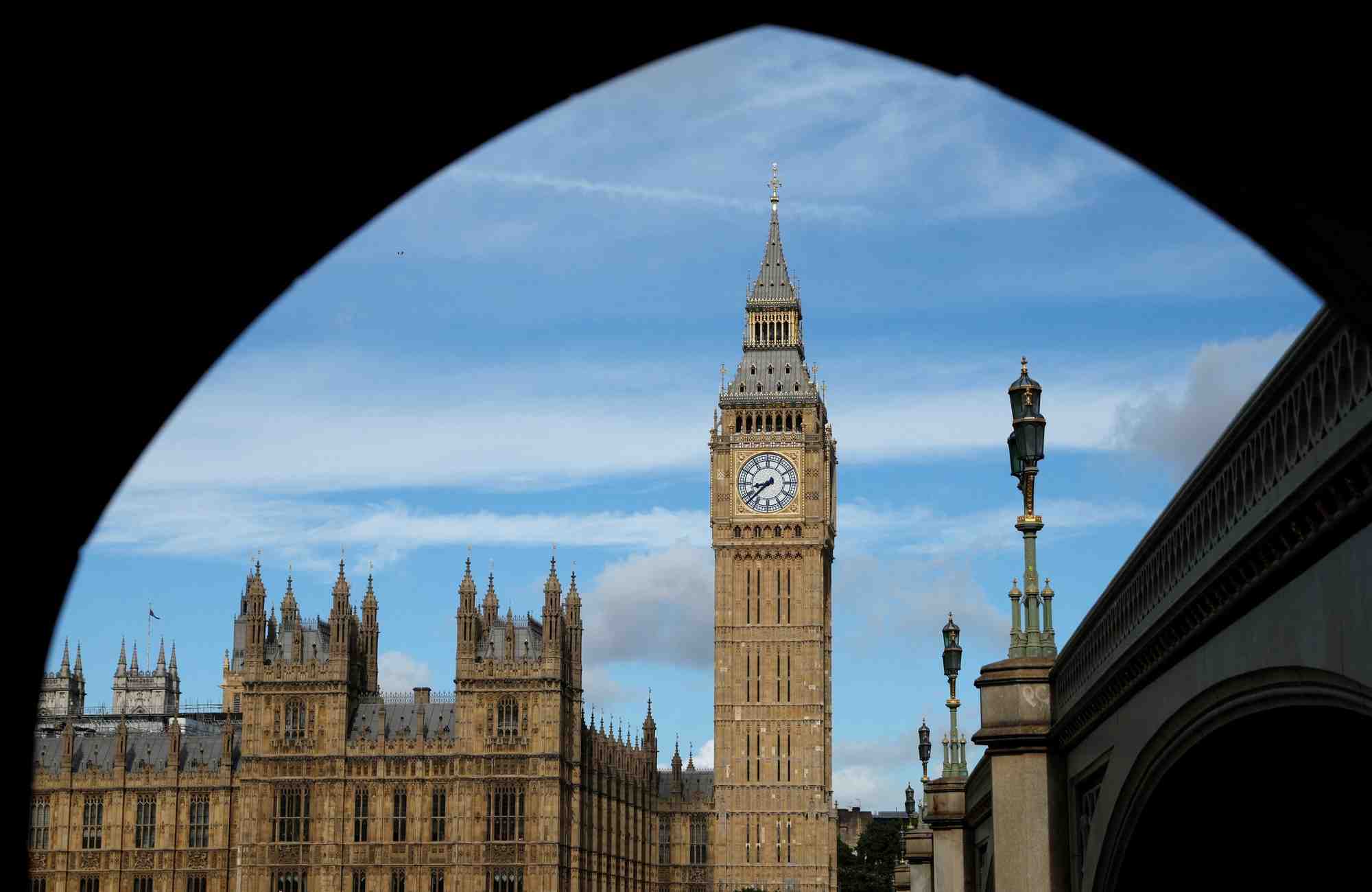 Big ben a londres, en grande-bretagne
