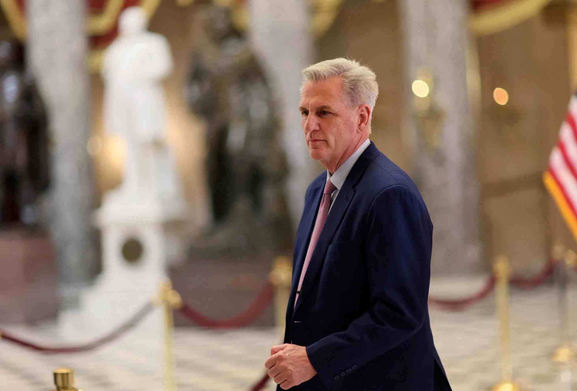 Le "speaker" de la chambre americaine des representants, kevin mccarthy