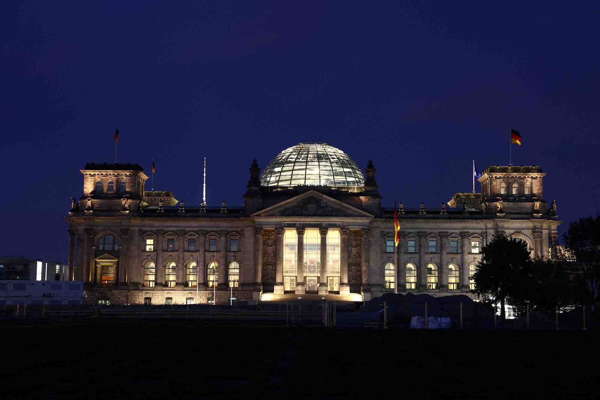 Le batiment du reichstag a berlin