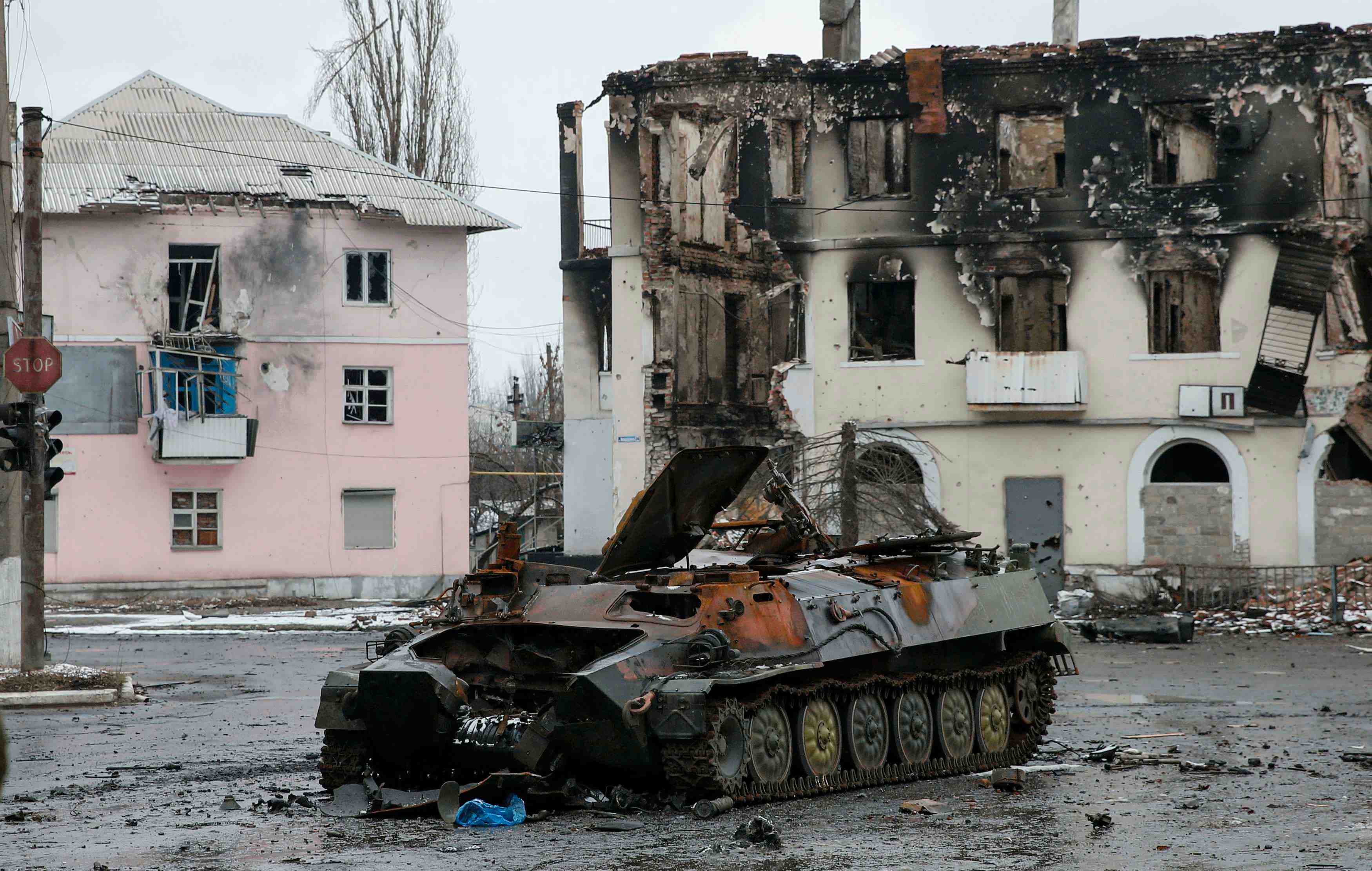 Les rebelles ukrainiens controleraient la ville de vouhlehirsk