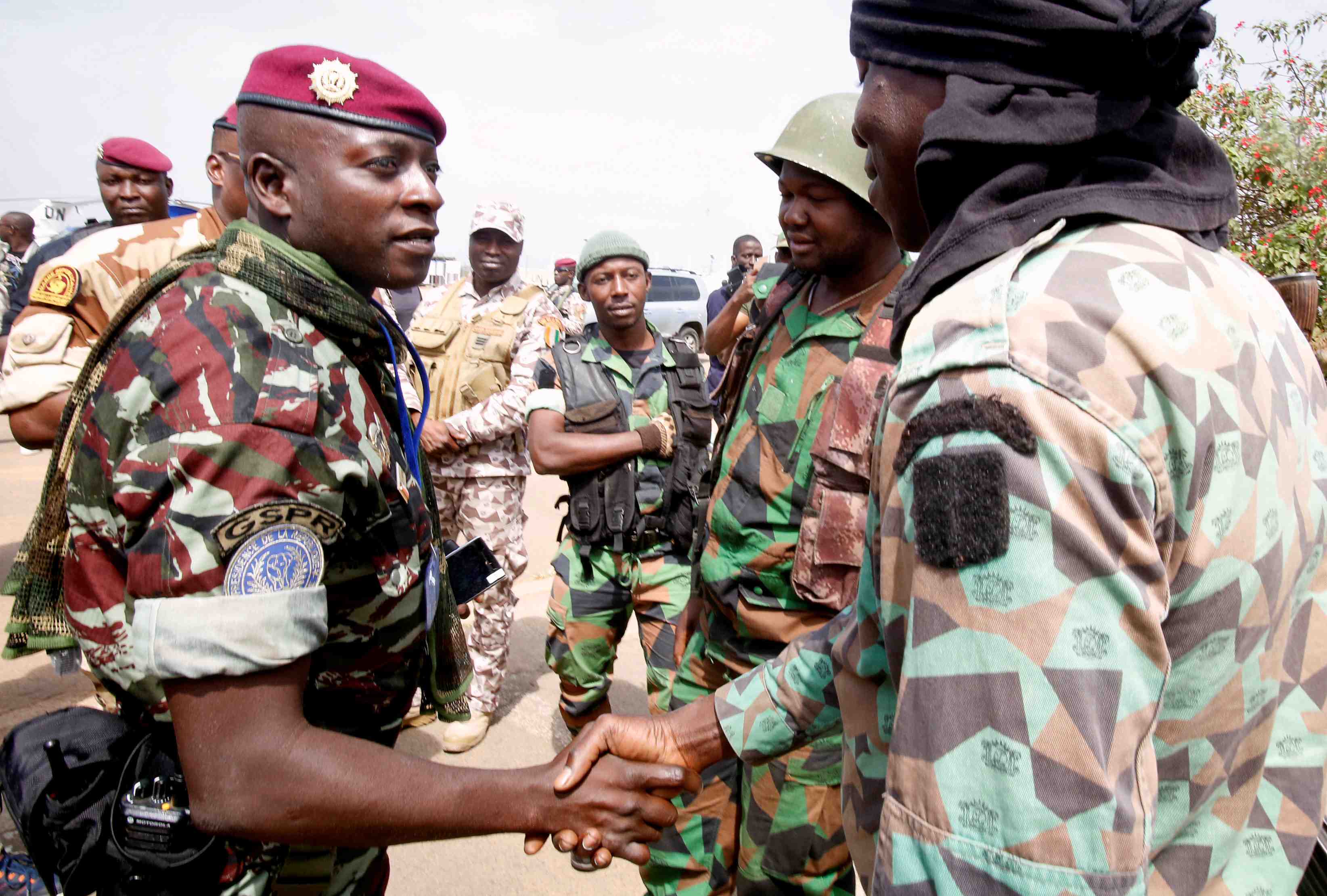 Accord conclu avec les mutins en cote d'ivoire
