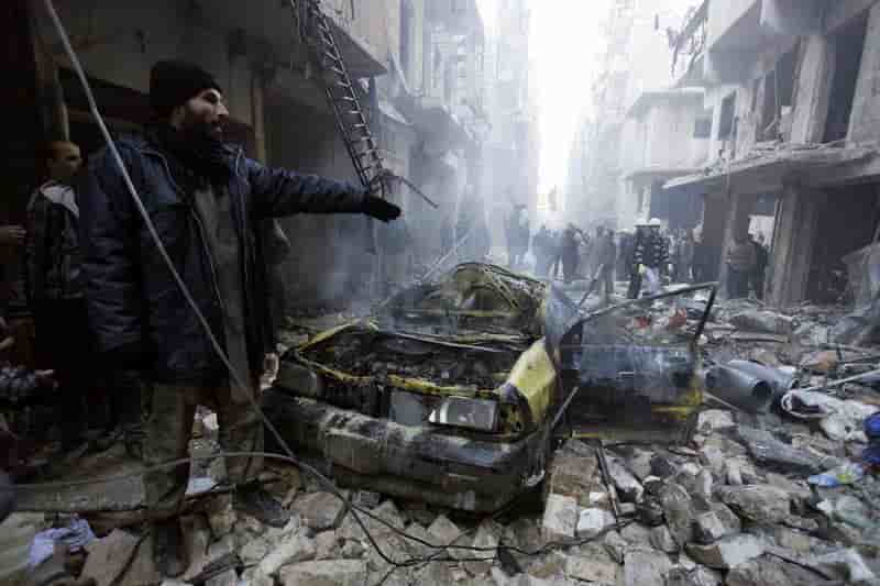 Plus de 100 morts dans le bombardement d'Alep par l'armée