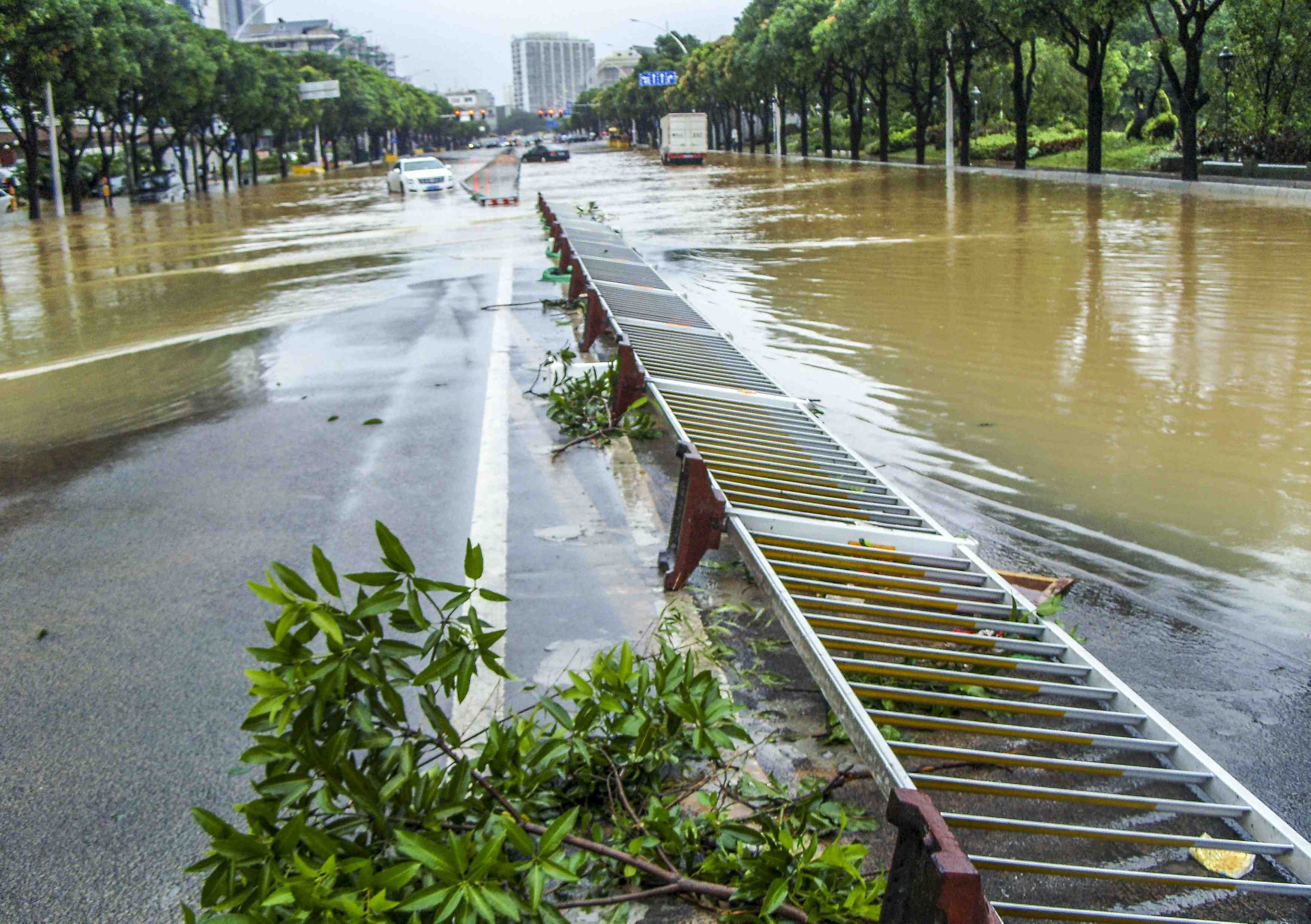 Le typhon soudelor fait au moins 8 morts en chine, six a taiwan