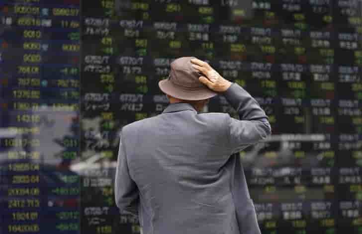 La bourse de tokyo finit en baisse