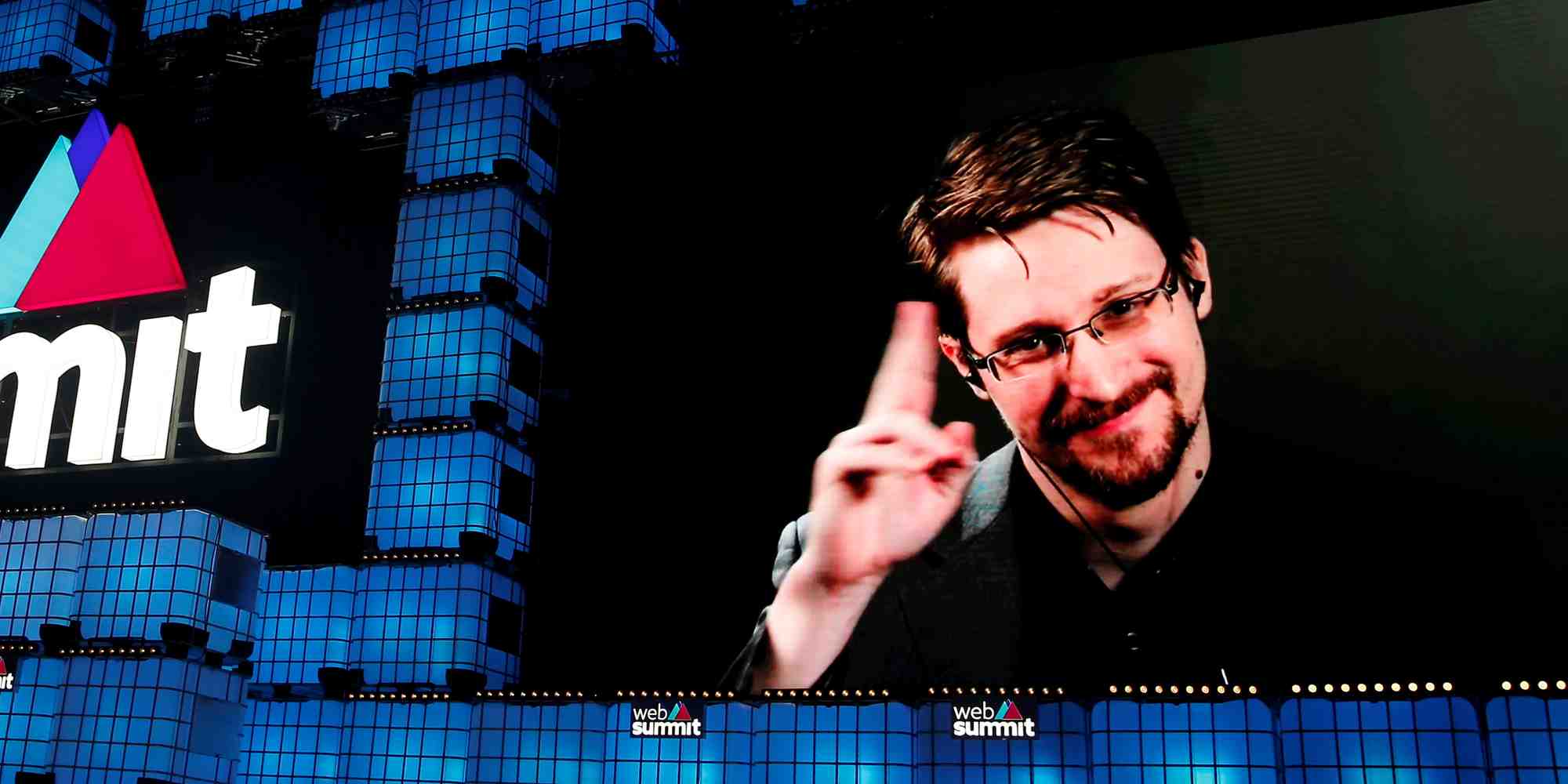 Edward Snowden, 2019, Web Summit, Lisbonne