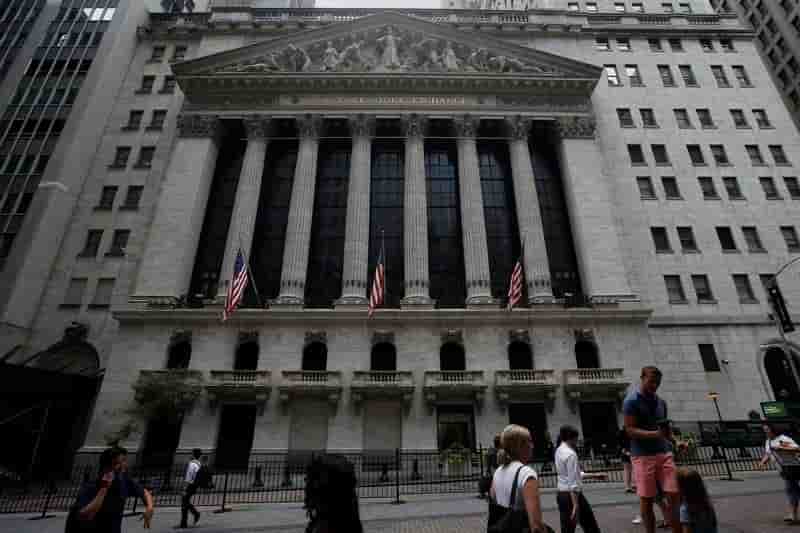 Wall street chute de plus de 2%