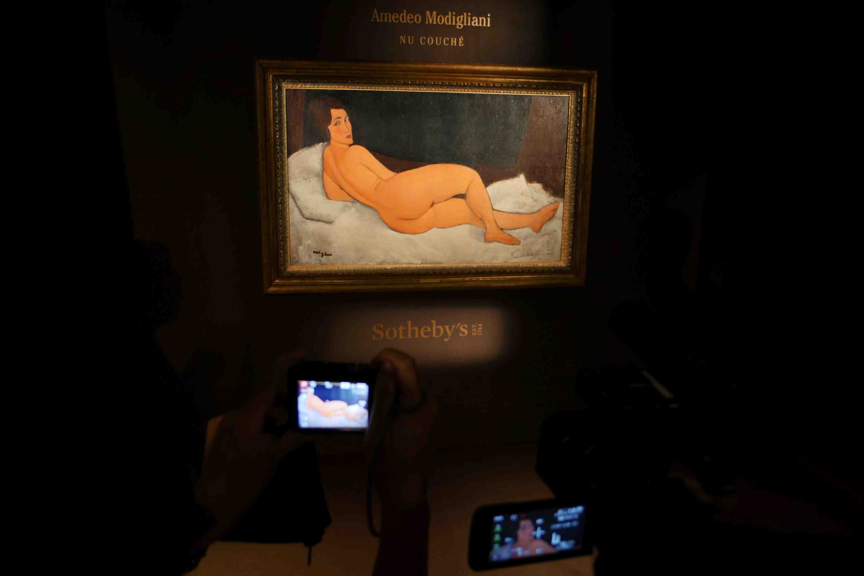 Un modigliani adjuge plus de 157 millions de dollars a new york