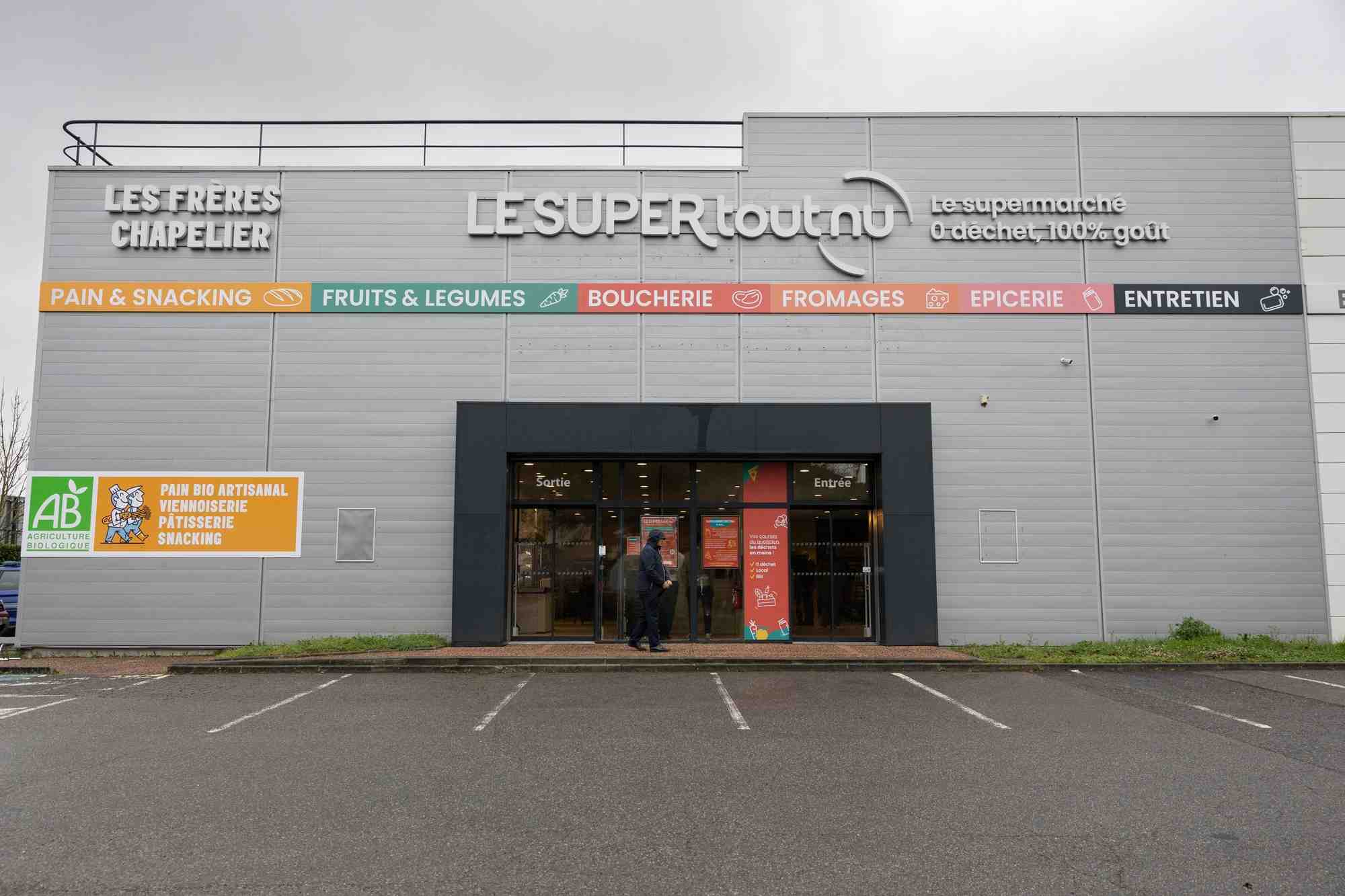 Installé rue Tolosane à Labège (Haute-Garonne), le supermarché zéro déchet du Drive Tout Nu pourrait permettre à la société de doubler son chiffre d'affaires.