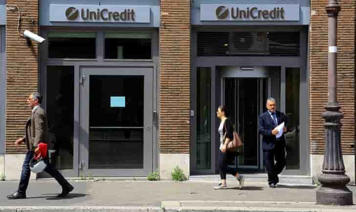 Unicredit veut lever jusqu'a 16 milliards d'euros