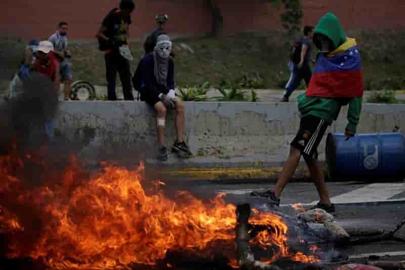 Quatrieme semaine de troubles au venezuela