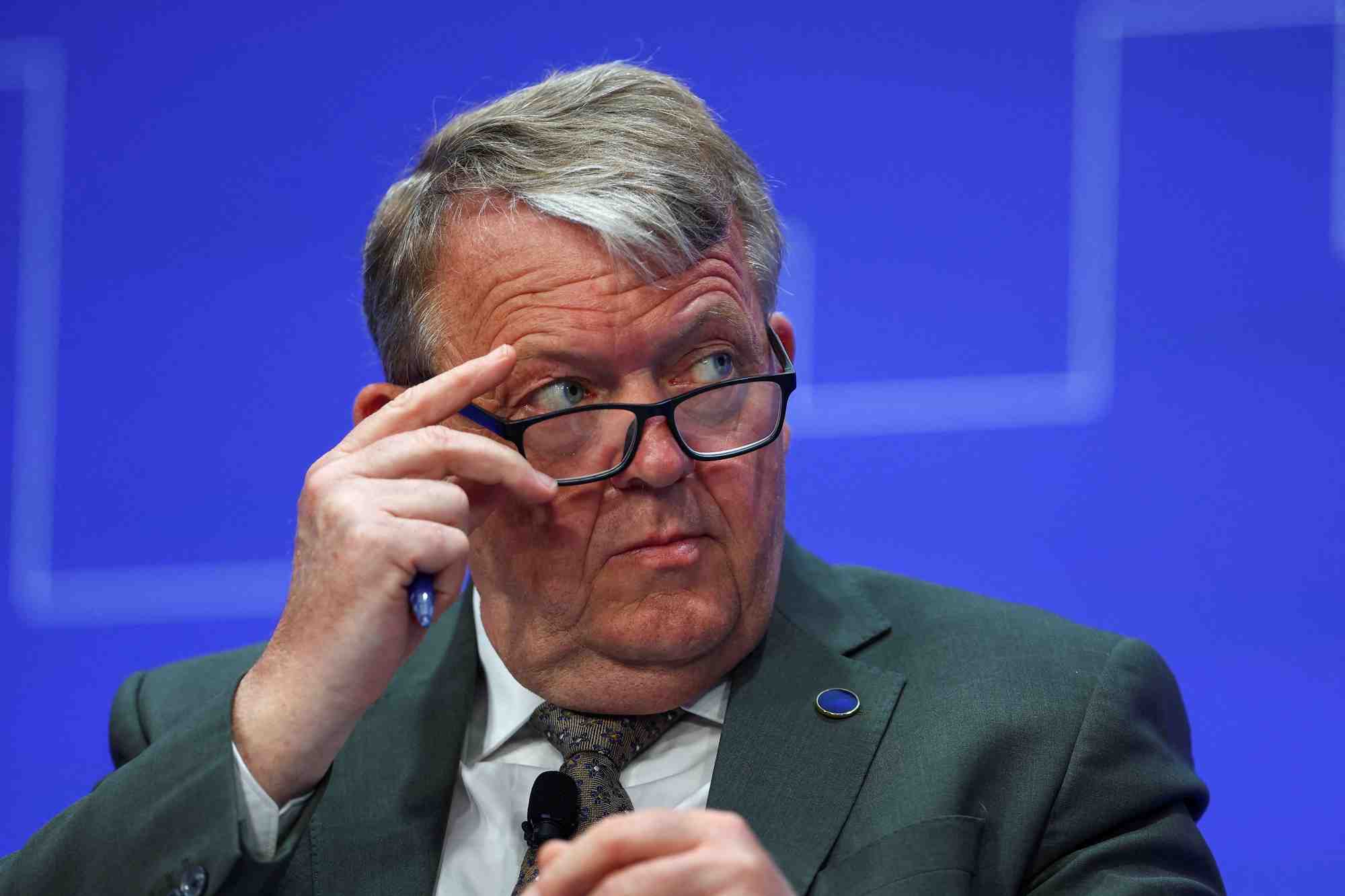 Photo d'archives du ministre danois des affaires etrangeres lars lokke rasmussen