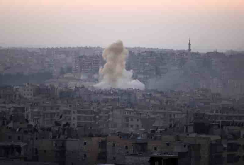 Les forces d’al assad progressent dans alep