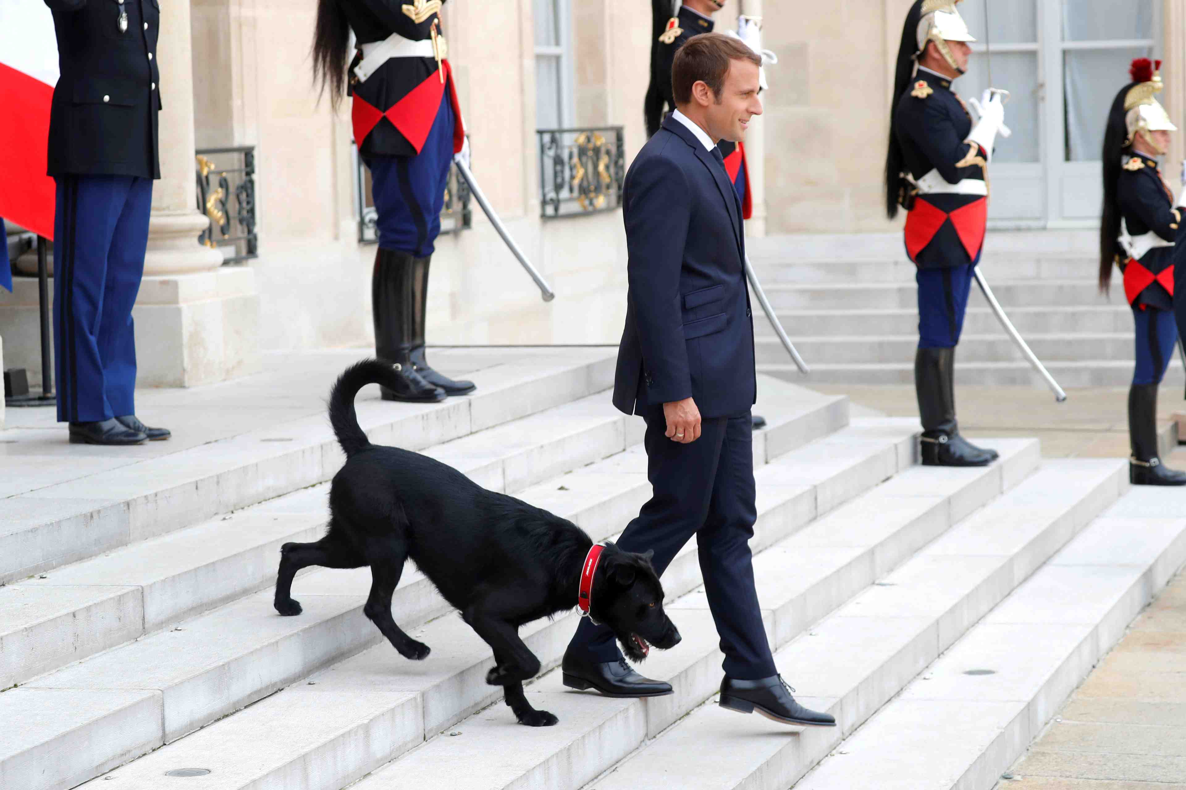 La popularite de macron chute de 11 points dans un sondage bva