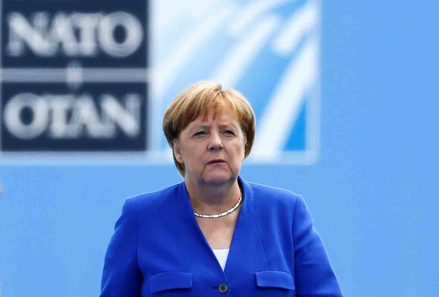 Merkel, Otan, Trump,