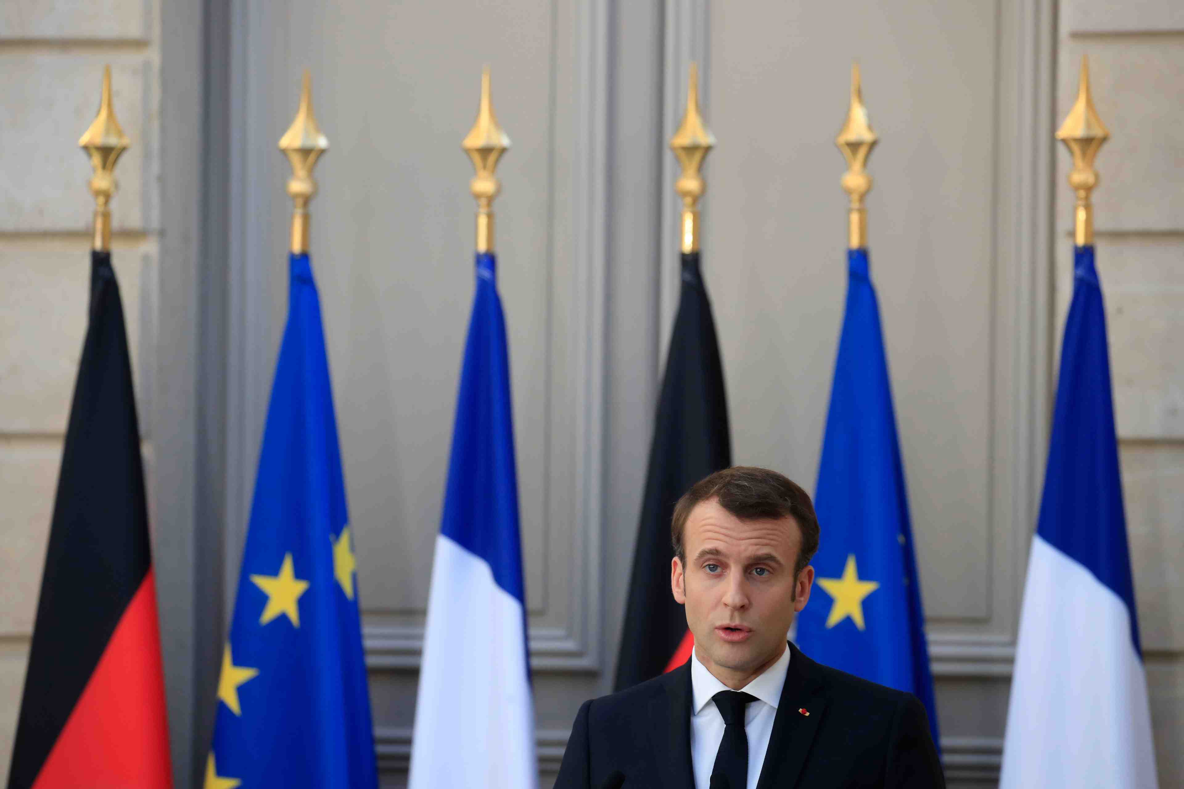 Brexit: une extension possible mais pas sans perspective claire, dit macron