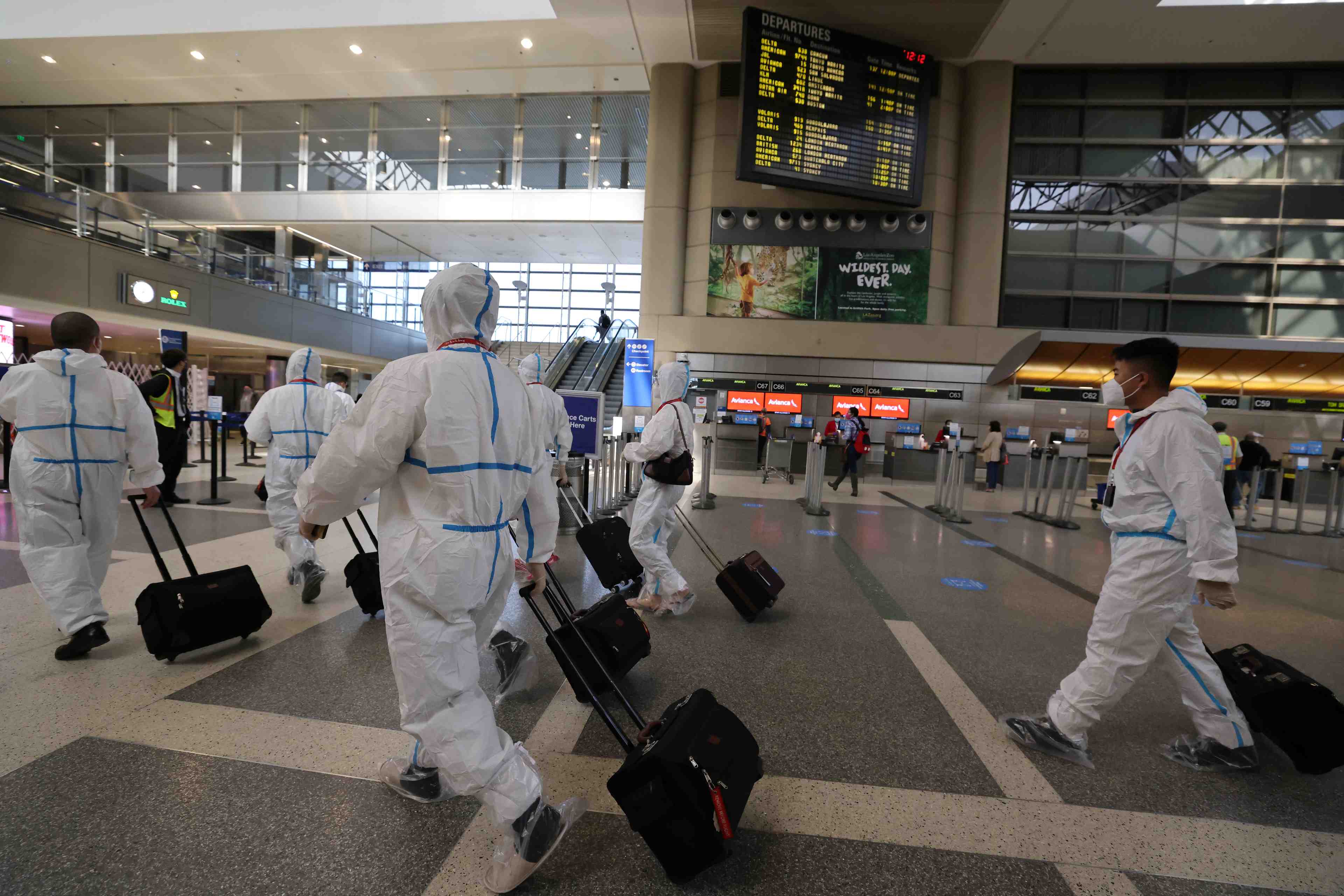 Frequentation record dans les aeroports depuis mars avant thanksgiving