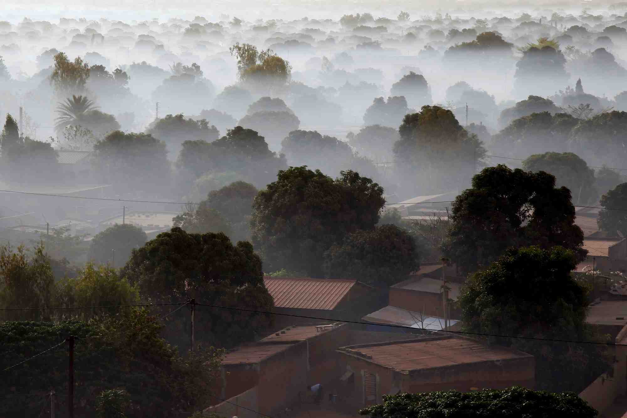 La ville de bobo-dioulasso, burkina faso