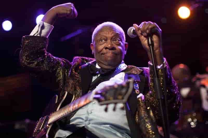 B.b. king s'eteint