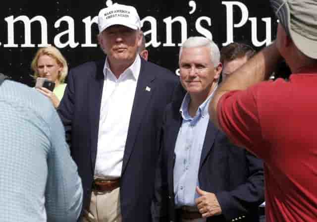 Donald trump visite la louisiane inondee