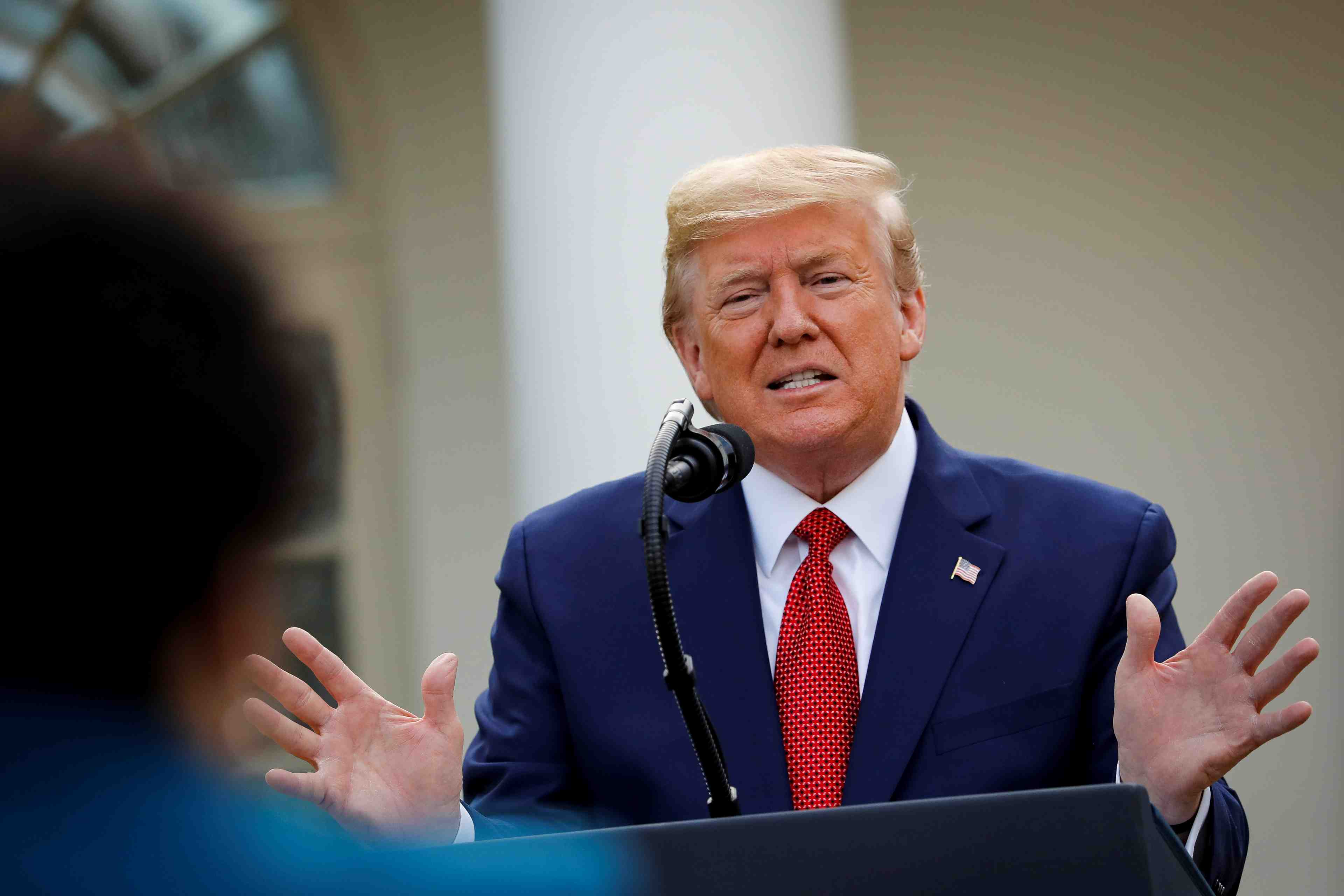 Coronavirus: trump abandonne l'idee de rouvrir les entreprises d'ici mi-avril