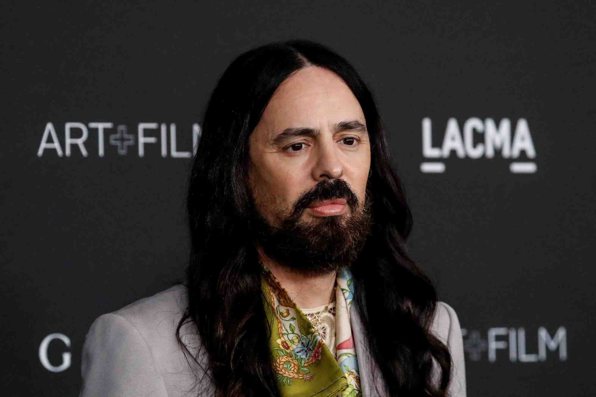 Photo d'archives du directeur directeur artistique de gucci alessandro michele, lors du gala lacma art+film a los angeles
