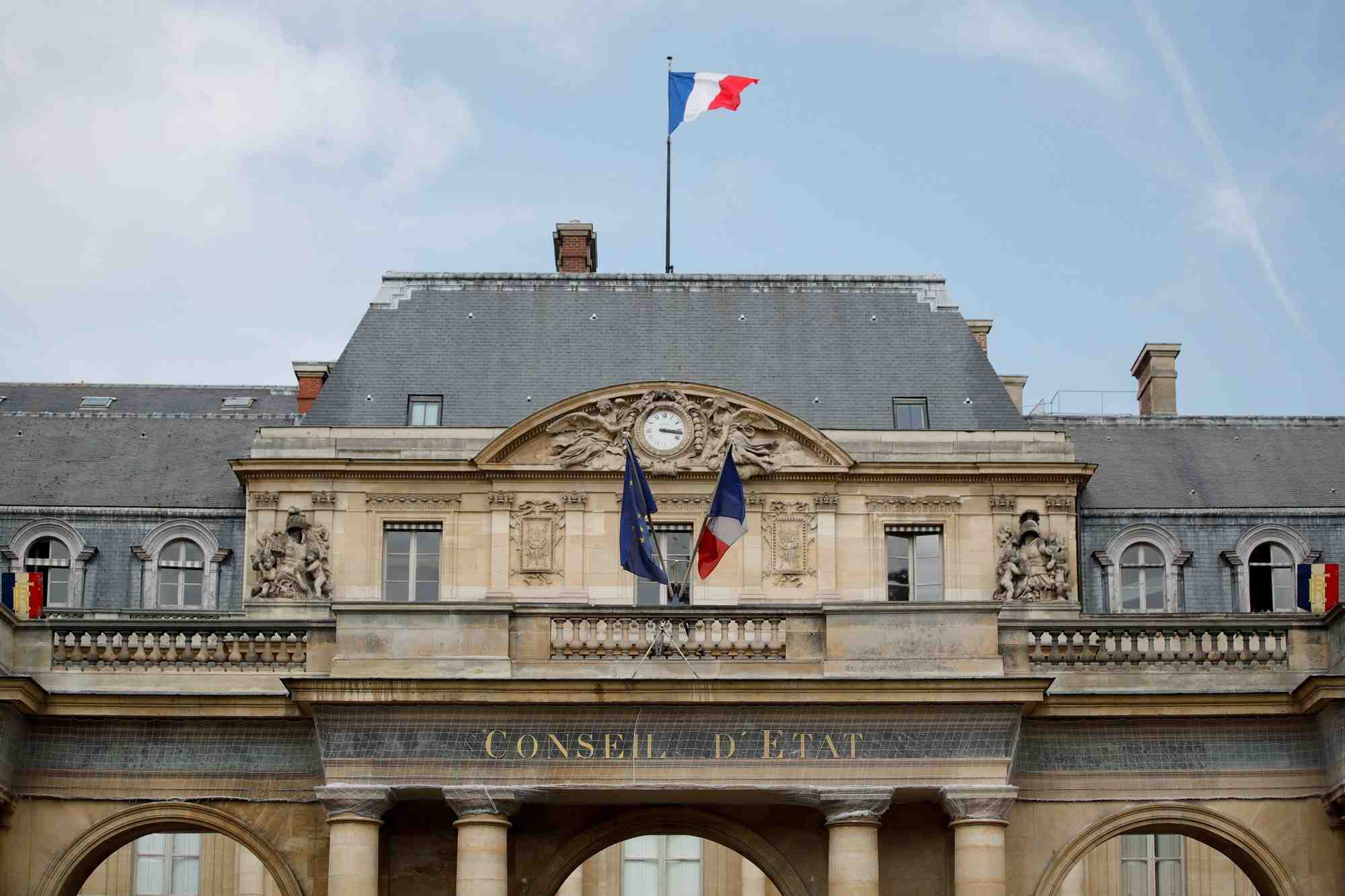 Photo d'archives: une vue montre le conseil d'etat, le plus haut tribunal administratif de france, a paris