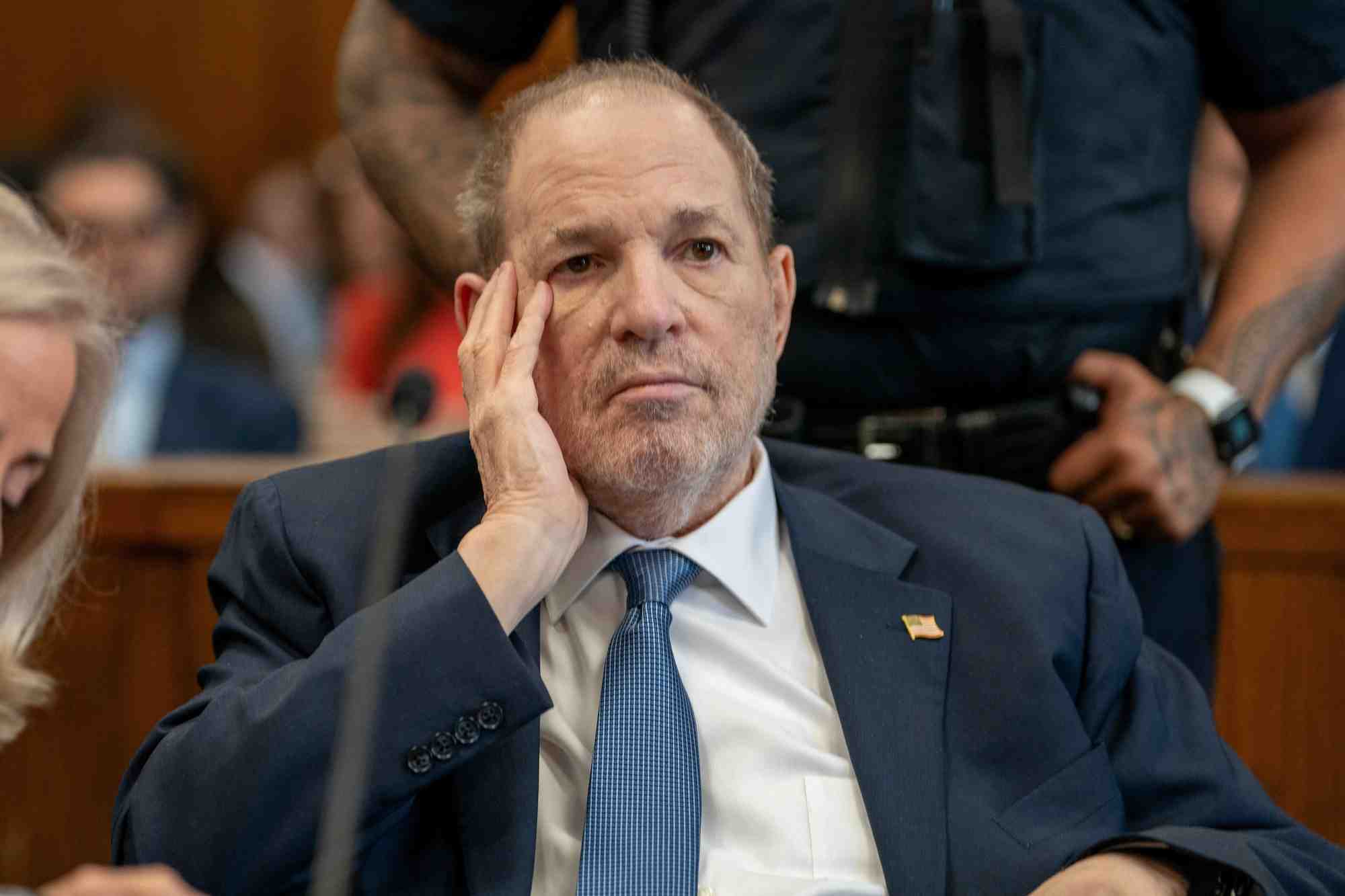 L'ancien producteur de films harvey weinstein