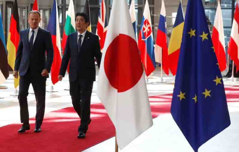 L'eu et le japon vont signer un accord de libre echange