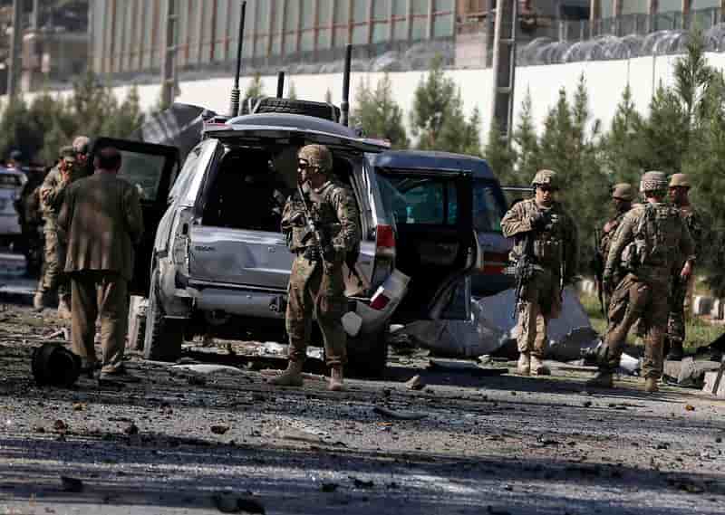 Quatre soldats étrangers tués dans un attentat à Kaboul