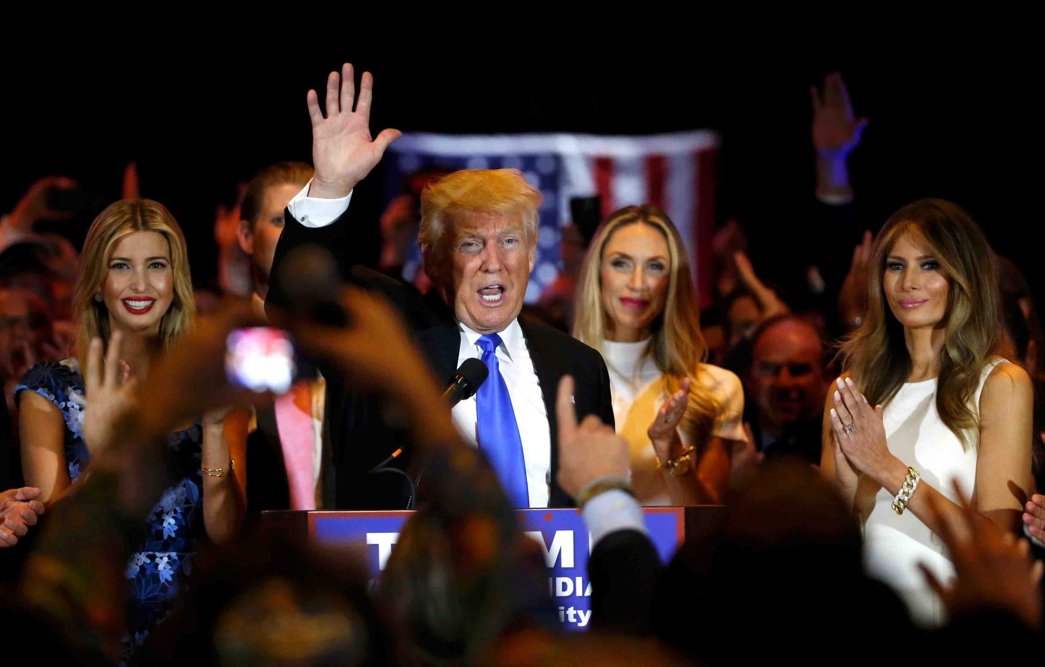 Donald trump desormais seul en course