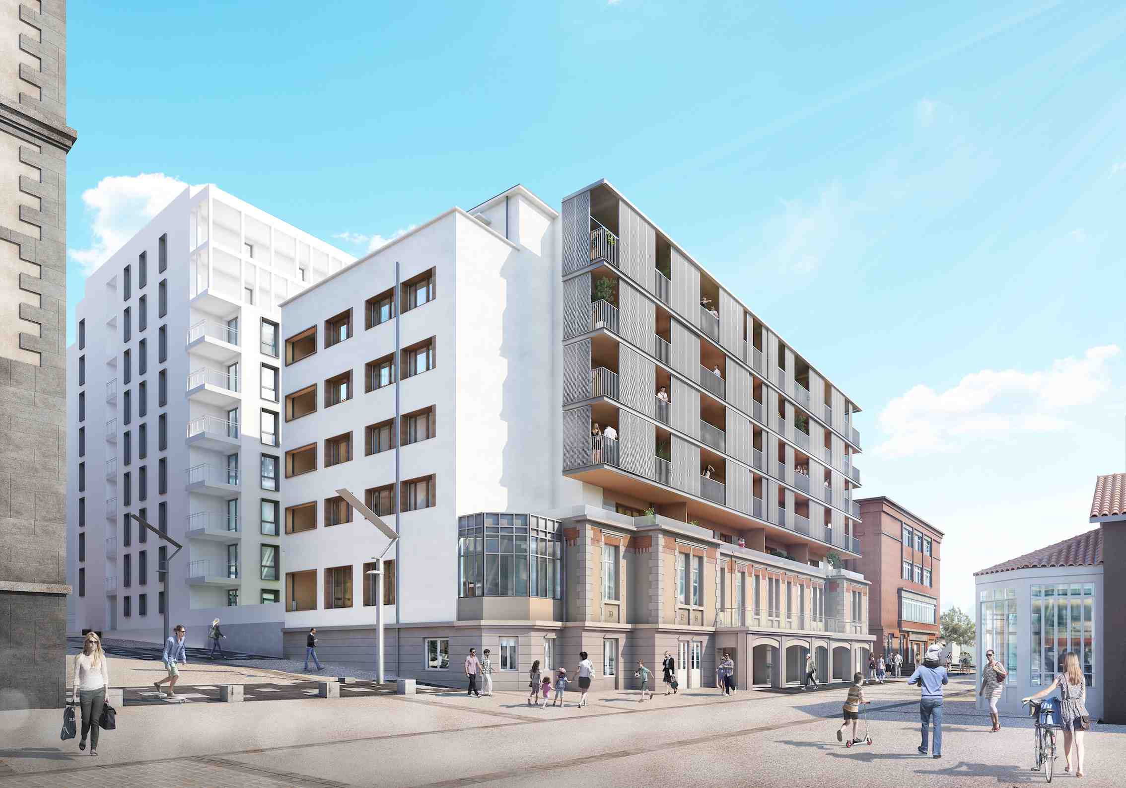 Projet Réhabilitation Hotel Dieu Clermont-Ferrand,