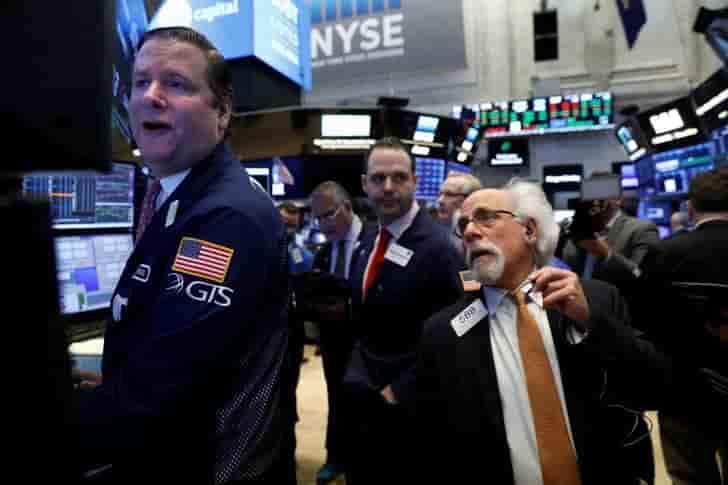 La bourse de new york finit en baisse