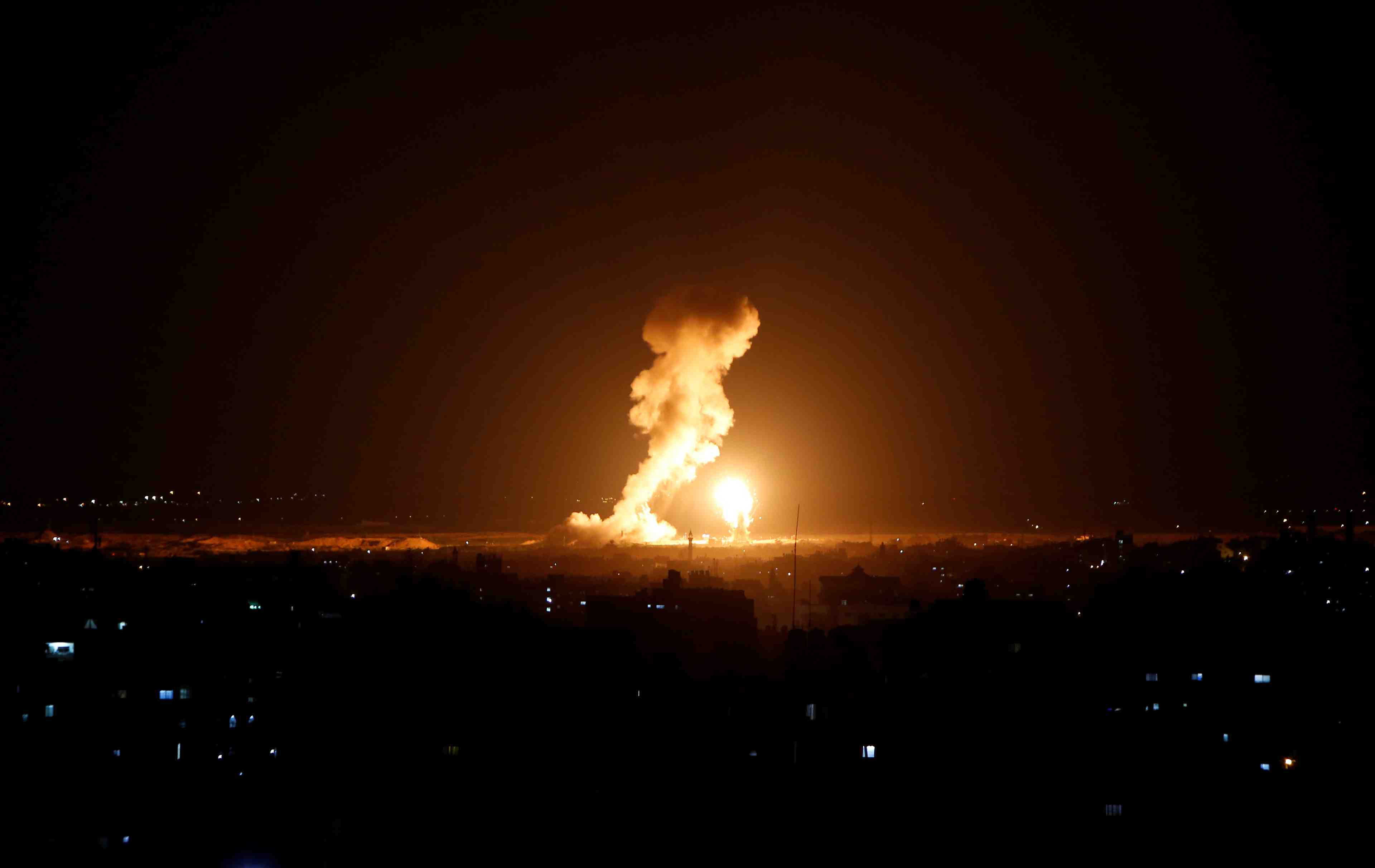 Plus de 80 roquettes tirees sur le sud d'israel, un blesse
