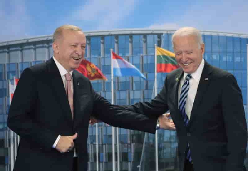 Afghanistan: biden et erdogan conviennent du role de l'armee turque, selon washington