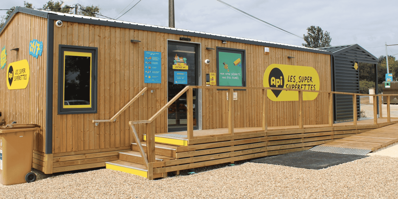 API a inauguré ce 4 août sa première supérette libre-service en Gironde.