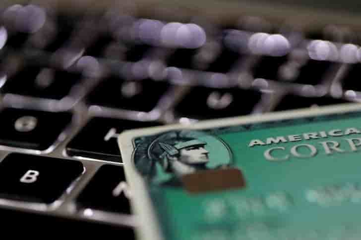 American express: hausse des depenses au deuxieme trimestre, l'action recule