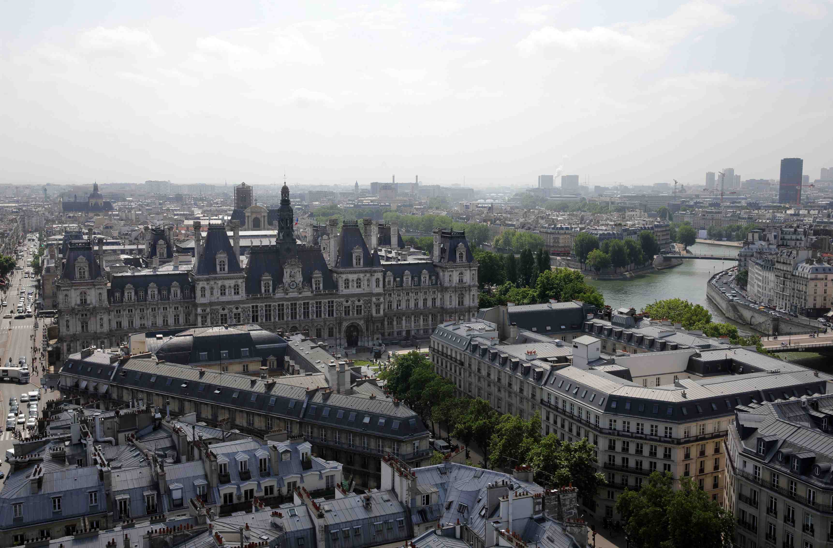 Les quatre premiers arrondissements bientot fondus dans "paris centre"