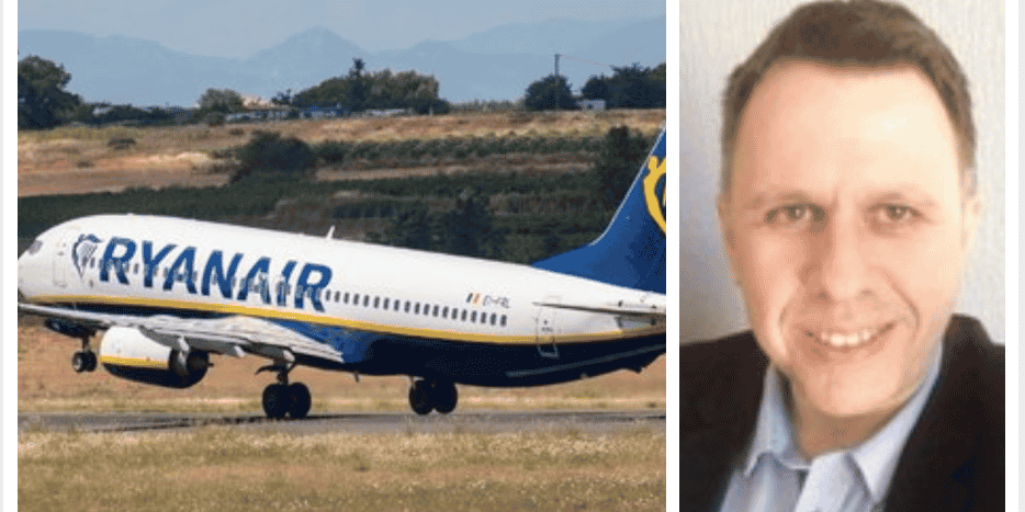 Fabrice Creon, directeur général de l'aéroport de Béziers.