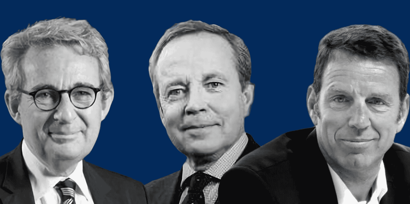 Jean-Christophe Fromantin, Renaud Donnedieu de Vabres et Geoffroy Roux de Bezieux