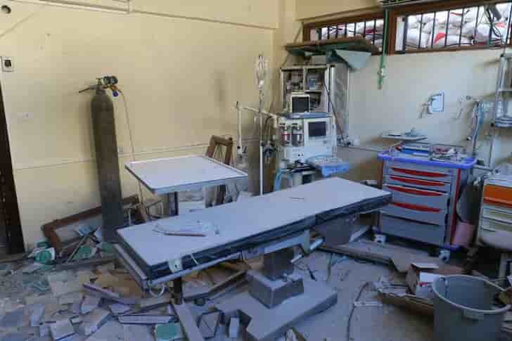 Les hopitaux sont devenus des cibles de guerre en syrie