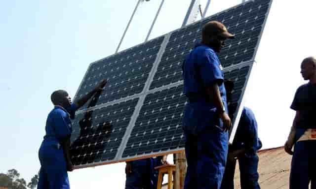 panneaux solaires