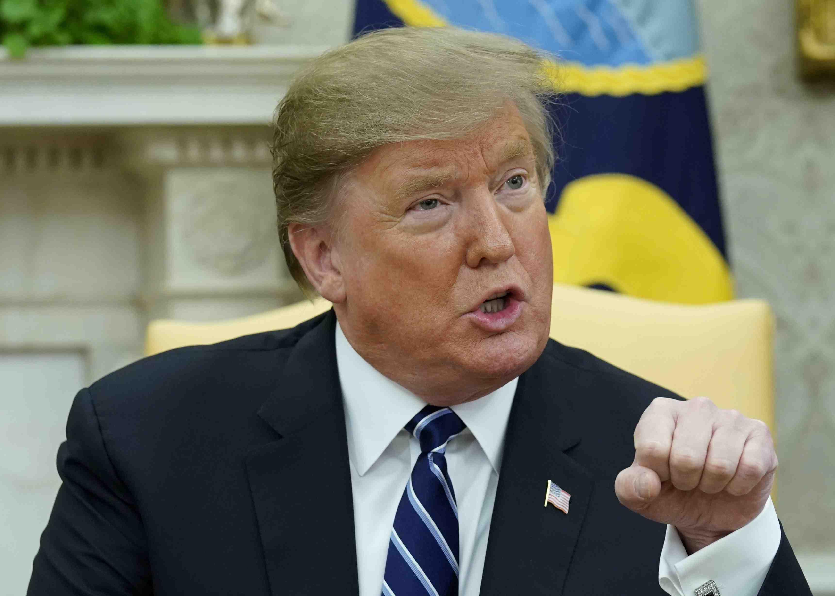 Coree du nord: "je ne serais pas surpris que quelque chose se passe", dit trump