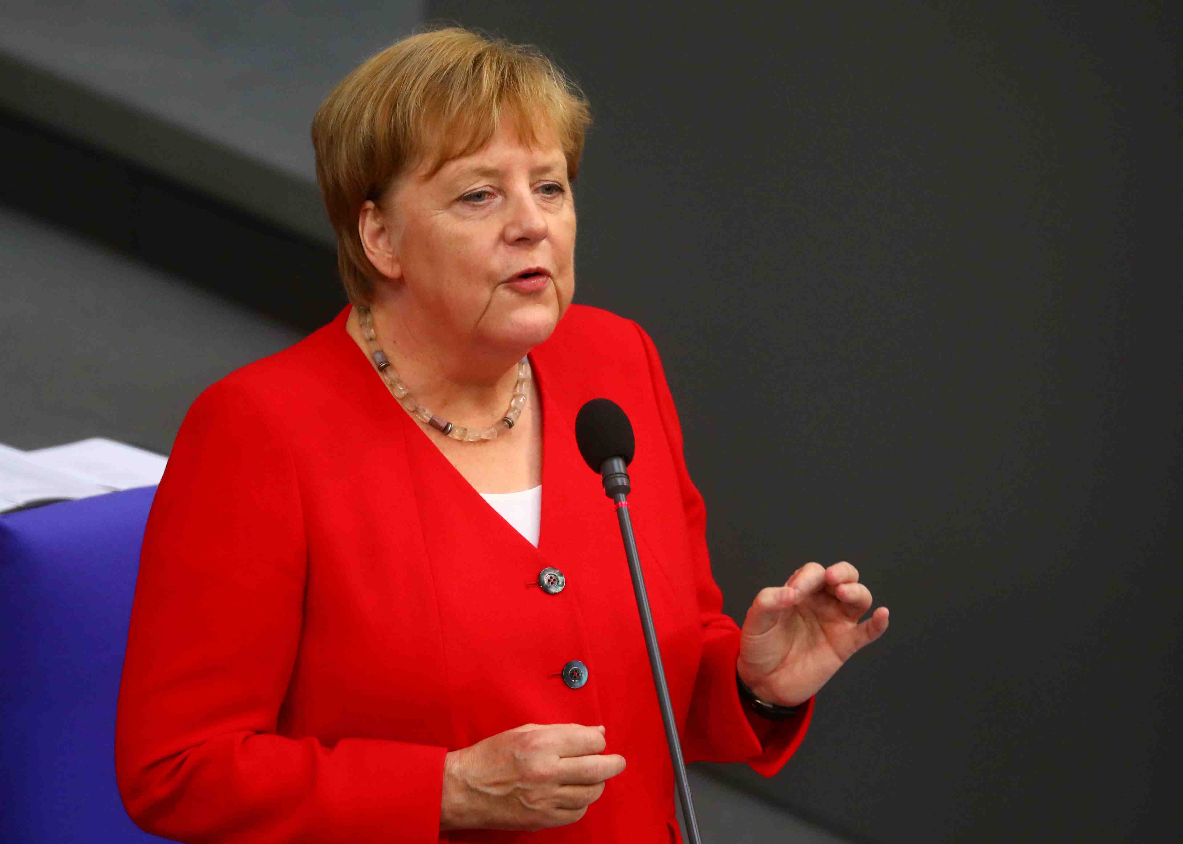 Merkel victime d'une nouvelle crise de tremblements