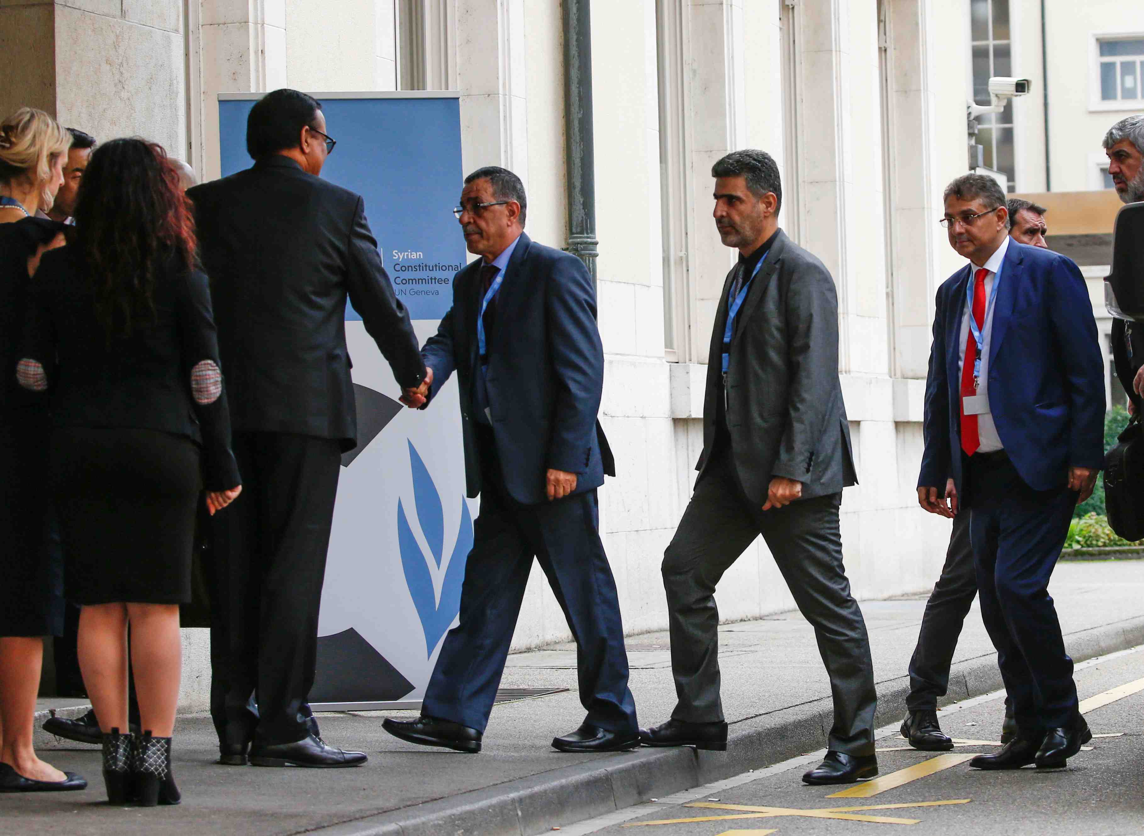 Premiere reunion du comite constitutionnel syrien a geneve