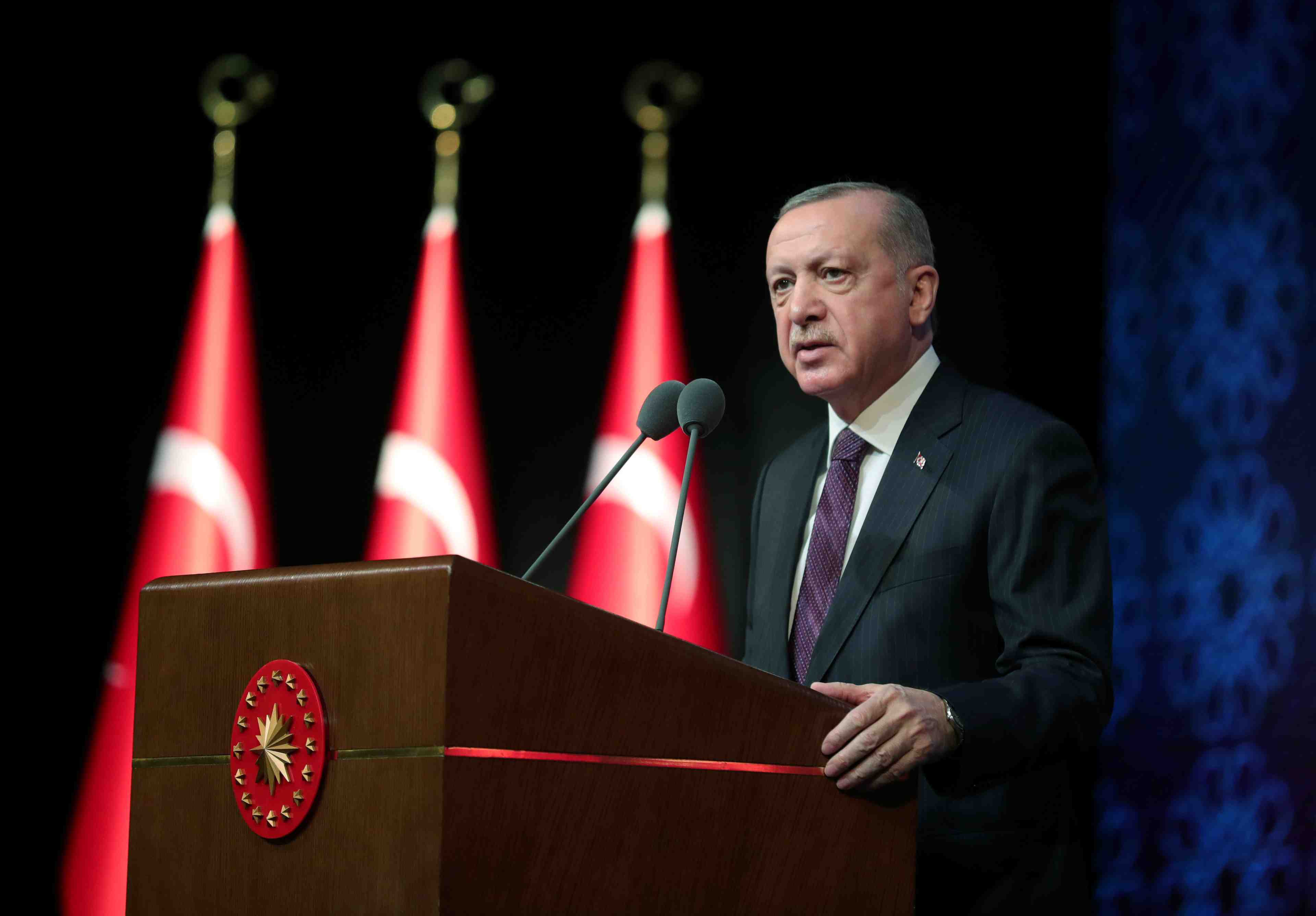 Erdogan promet de renforcer les libertes en turquie