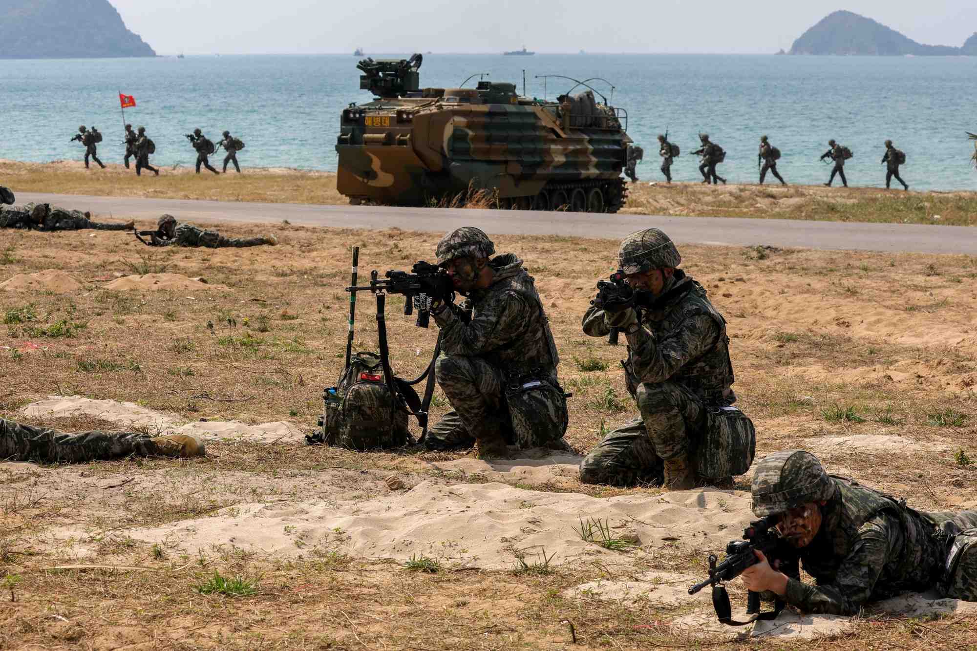 Cobra gold, le plus grand exercice militaire multilateral annuel d'asie, a chonburi