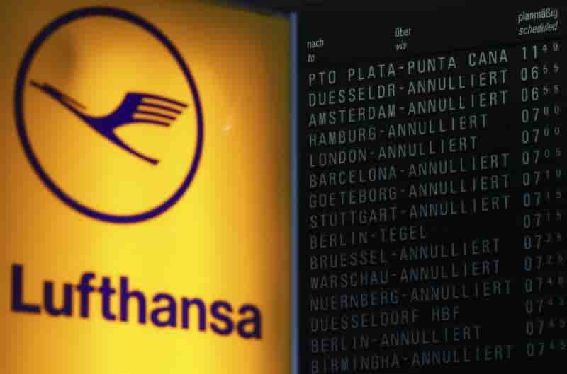 Lufthansa prevoit un benefice en legere baisse en 2017